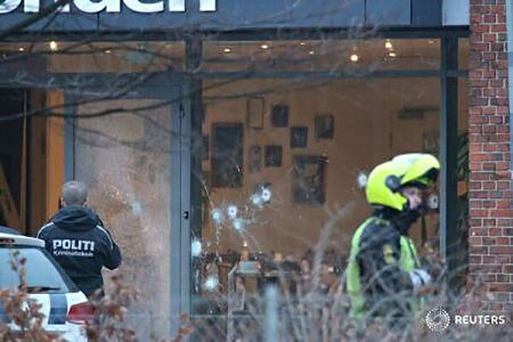 Doi bărbați suspectați de complicitate cu autorul atentatelor de la Copenhaga au fost plasați în detenție