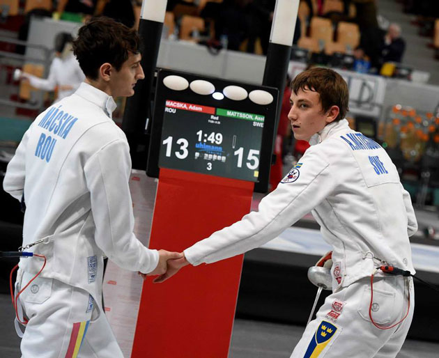 Zi slabă pentru scrimerii sătmăreni