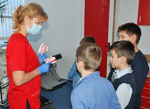 S-a încheiat proiectul ,,Dinți frumoși, copii sănătoși”