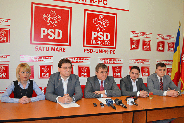Europarlamentarii PSD îşi deschid birouri la Satu Mare