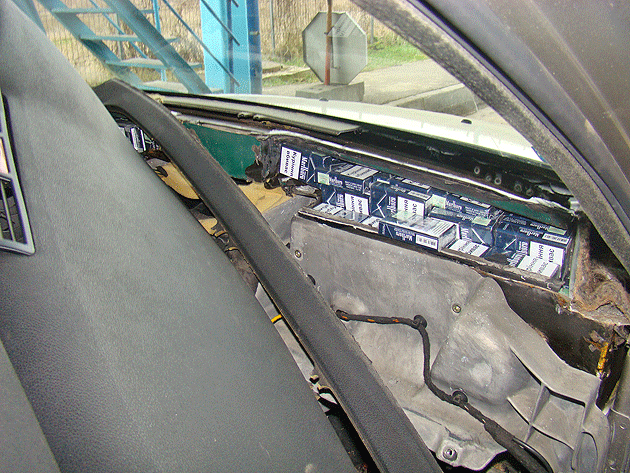 Fiat burduşit cu ţigări