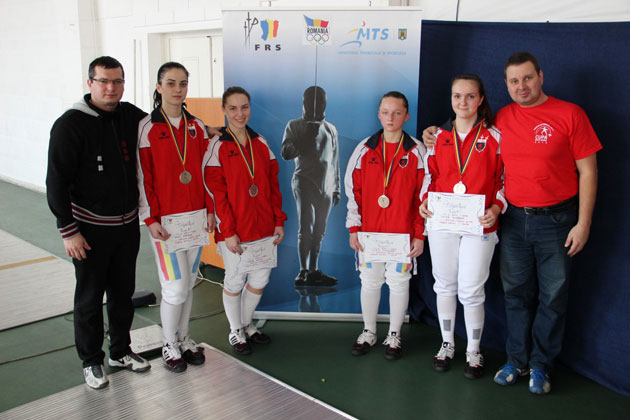 Bronz la echipe feminin