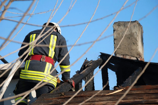 Incendiu provocat de un horn necurăţat la Turţ