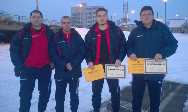 CS Okinawa la un stagiu pentru arbitri