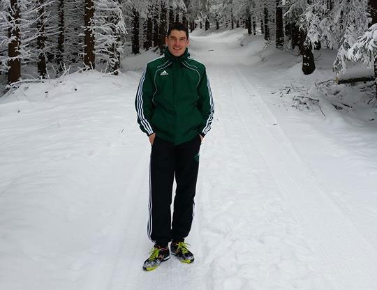 Istvan Kovacs, la testări  în Cheile Grădiştei