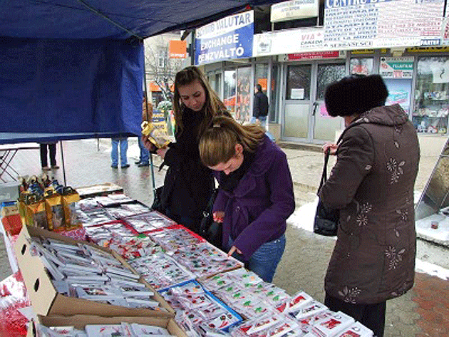 Târg de mărțișoare la Satu Mare