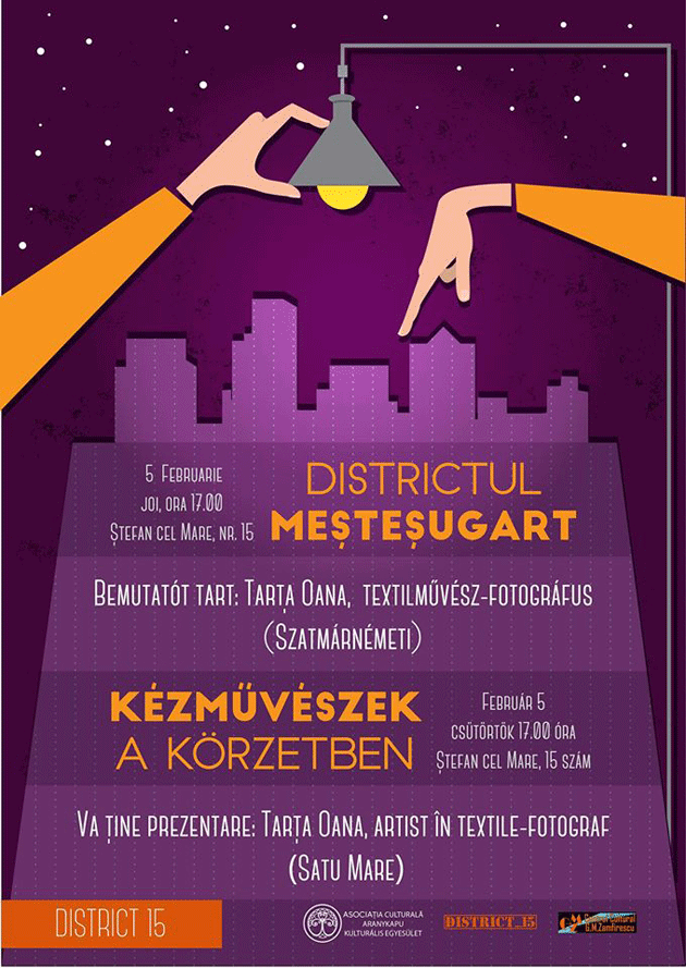 MeşteşugArt cu Oana Tarța,  la District 15
