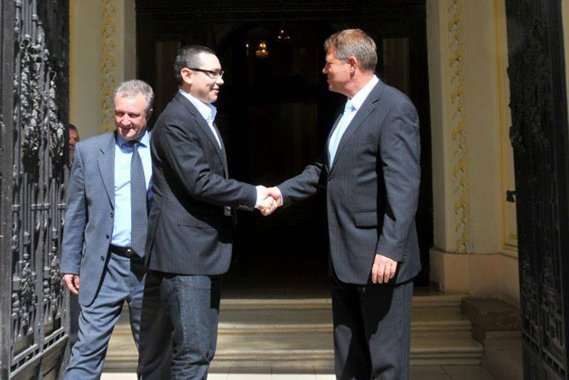 Întâlnire Iohannis - Ponta, pe tema viitoarei şedinţe CSAT