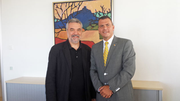 Președintele CJ, Adrian Ștef,  în vizită de lucru în Germania