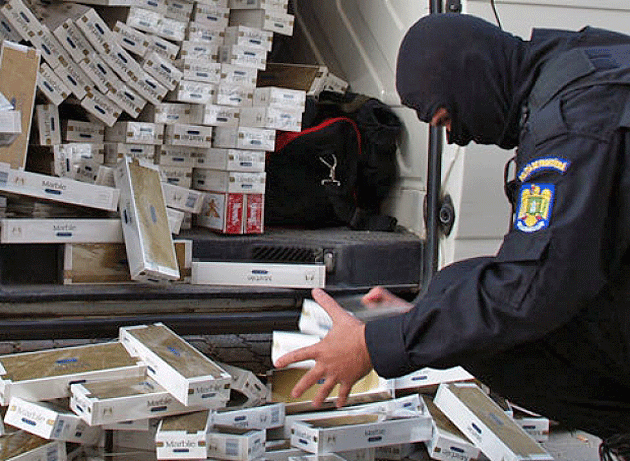 Contrabandiştii careieni au adus în ţară peste 100.000  de pachete de ţigări