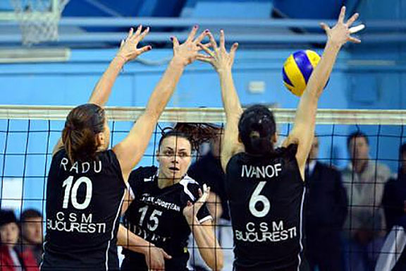 Volei feminin: CS Volei Alba-Blaj a câștigat derby-ul cu CSM București