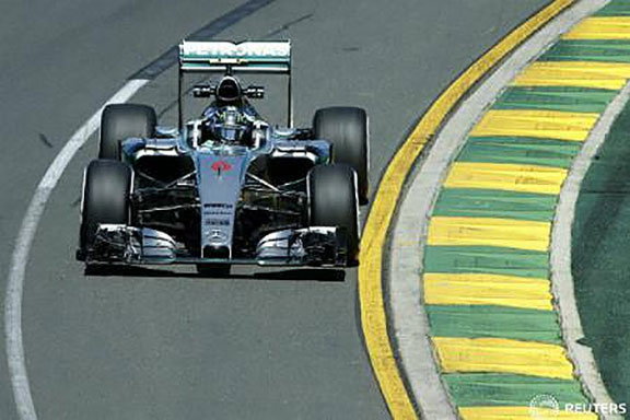 Marele Premiu al Australiei: Nico Rosberg, cel mai rapid în primele antrenamente libere