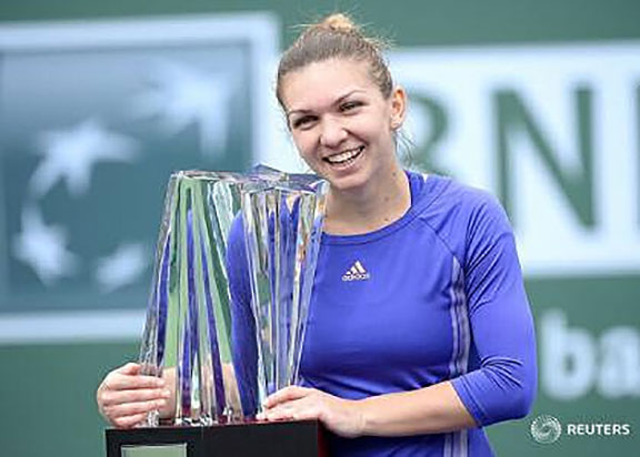 Simona Halep a câștigat turneul de la Indian Wells