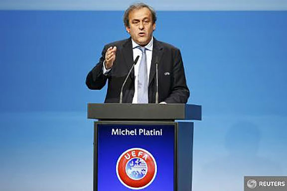 Michel Platini a fost reales președinte al UEFA