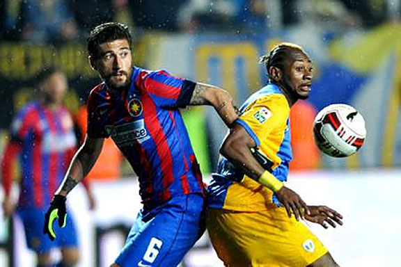 Petrolul Ploiești - Steaua 1-1, în semifinalele Cupei României-Timișoreana