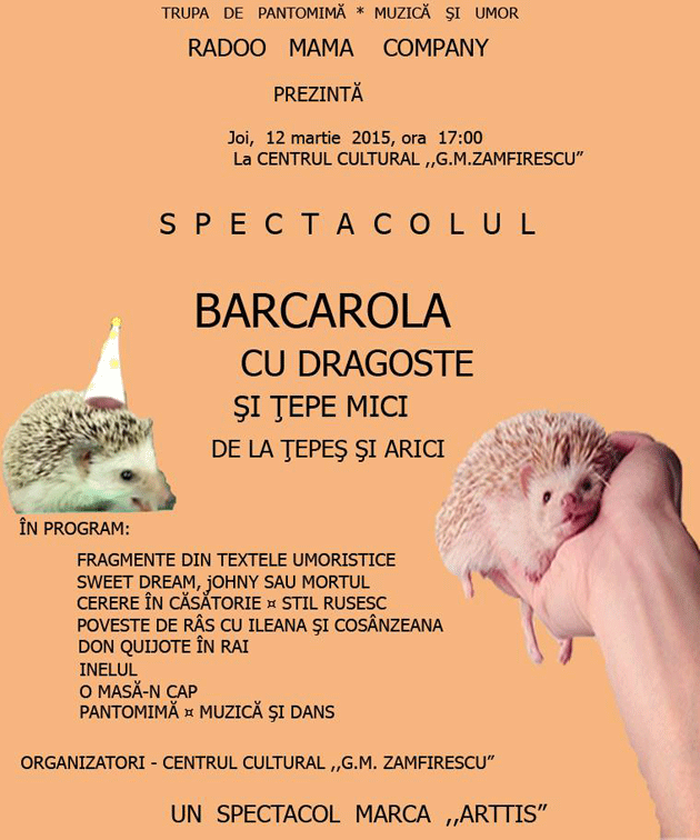 Noi evenimente culturale marca G.M. Zamfirescu