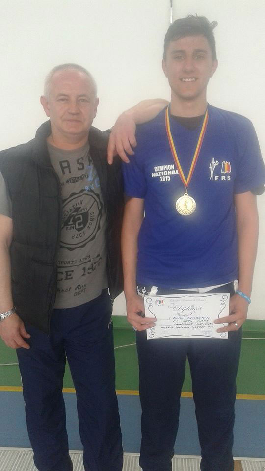 Benjamin Bodo, campion la tineret