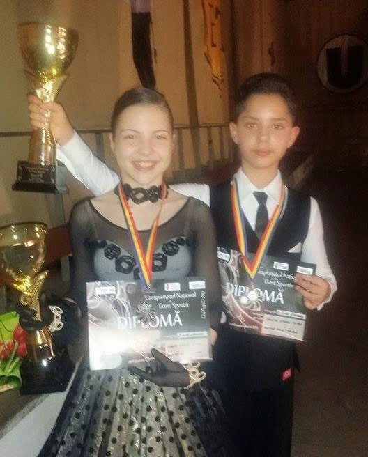 Oana Bumba şi Ciprian  Mariţa, vicecampioni  naţionali la standard