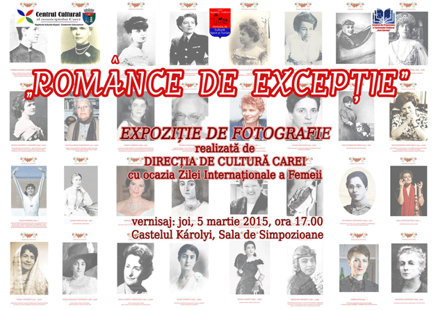 Expoziţie dedicată româncelor de excepție la Carei