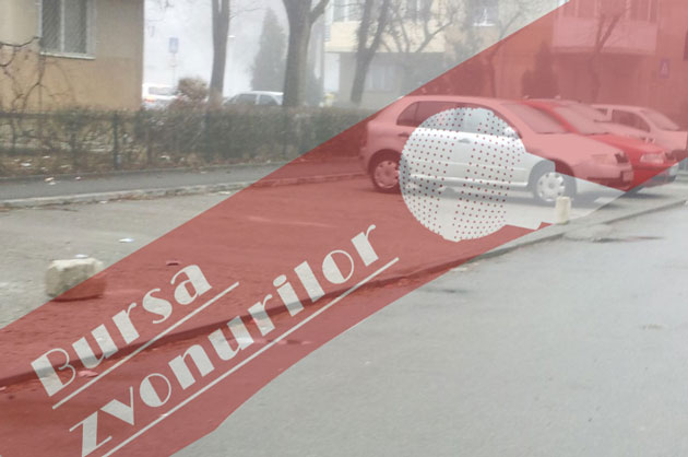 Cum îşi “rezervă” unii locul de parcare
