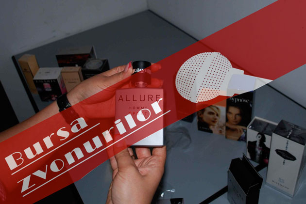 Parfumuri contrafăcute,  pe stradă şi pe net