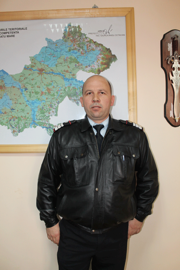 Pompierul-erou Mihai Ştef va fi avansat în grad la excepţional