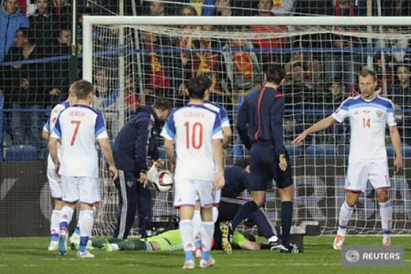 UEFA - Rusia a câștigat la ''masa verde'' meciul cu Muntenegru, din preliminariile EURO 2016