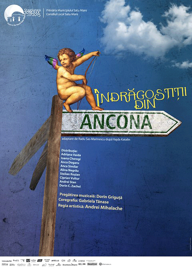 “Îndrăgostiții din Ancona”, pe scena Casei de Cultură a Sindicatelor