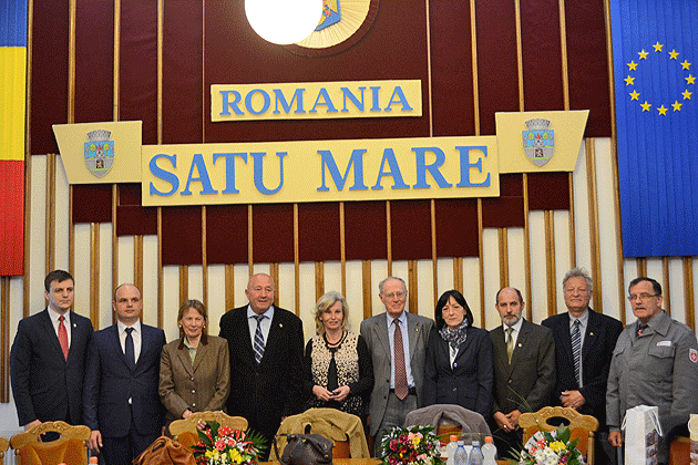 Delegaţie din Germania, în vizită la Primăria Satu Mare