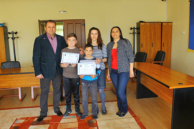 Premii peste aşteptări pentru elevii odoreni  la concursul „Eu iubesc biblioteca”