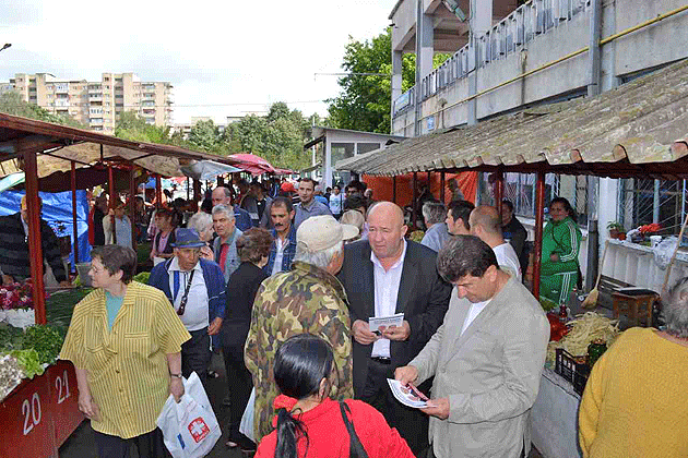 Continuă modernizarea pieţelor din Sătmar