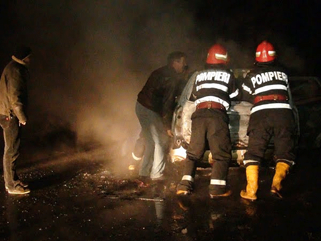 Brutărie făcută scrum la Carei