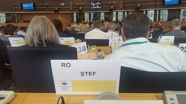 Preşedintele CJ, Adrian Ştef, în vizită  de lucru la Bruxelles