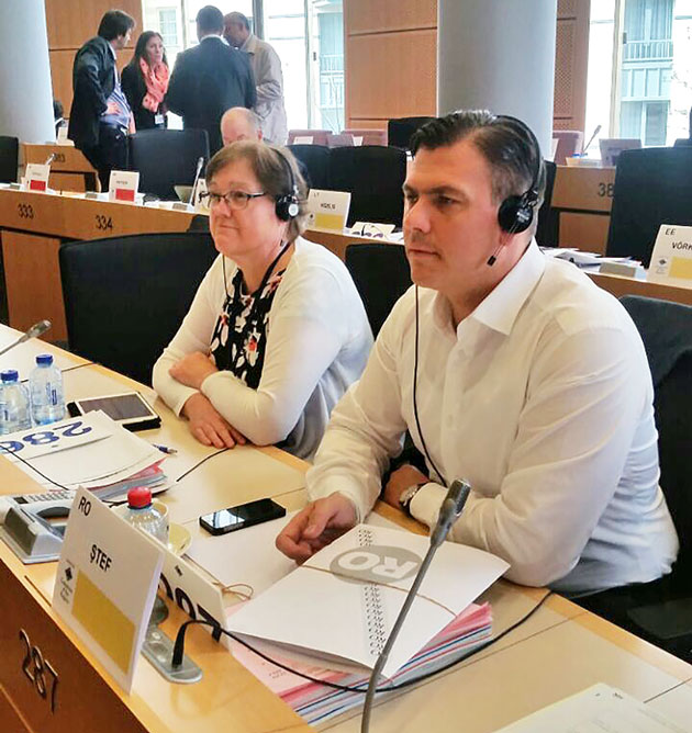 Adrian Ştef, la şedinţa Comisiei pentru Cetăţenie, Guvernanţă, Afaceri Externe şi Instituţionale