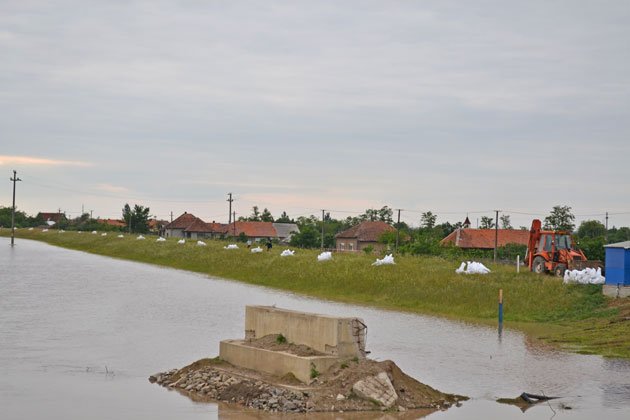 Pericolul de pe Crasna nu a trecut