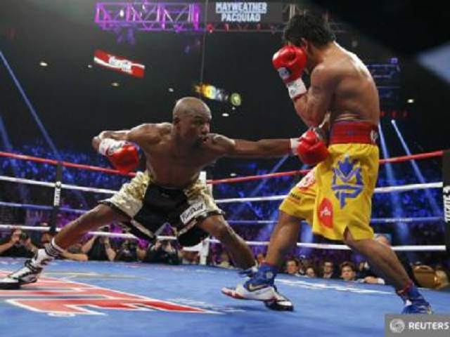 Floyd Mayweather, învingător la puncte în fața lui Pacquiao, campion mondial al welterilor