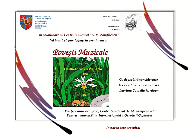 Ziua Copilului, marcată de Biblioteca Județeană