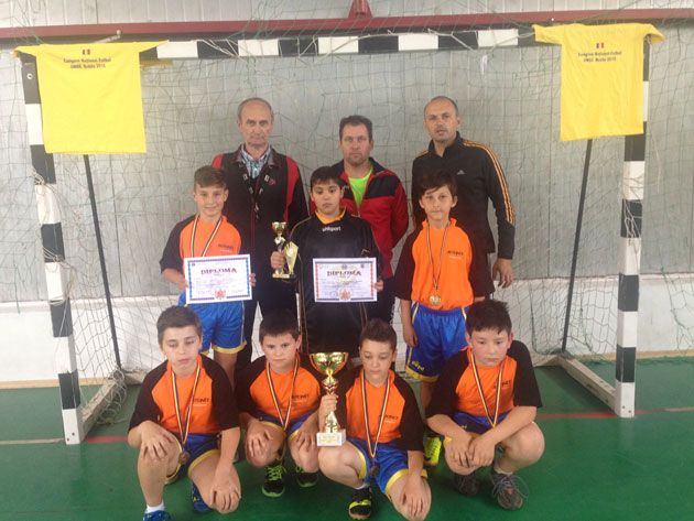 Şcoala Lucaciu, campioana ţării la fotbal