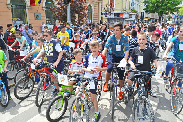 Lectura, promovată printr-un marş ciclist  la Satu Mare