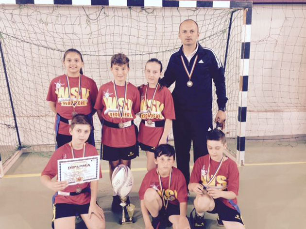 Şc. Vasile Lucaciu, pe trei