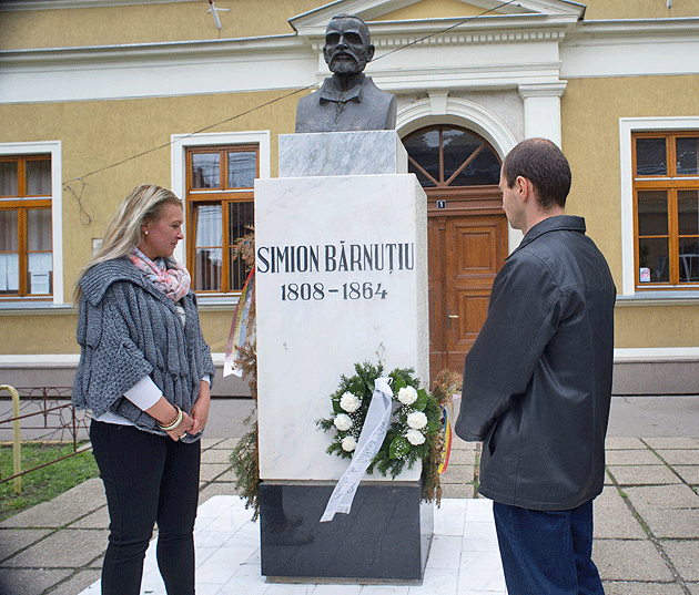 Comemorare Simion Bărnuţiu  la Carei
