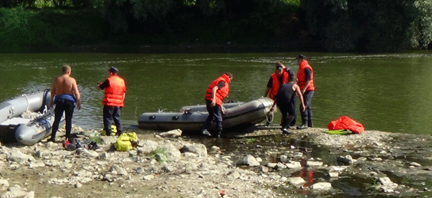 Femeie înecată în Someş