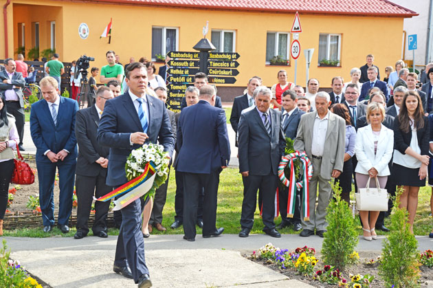 Adrian Ștef, la Ziua Județului Szabolcs-Szatmár-Bereg