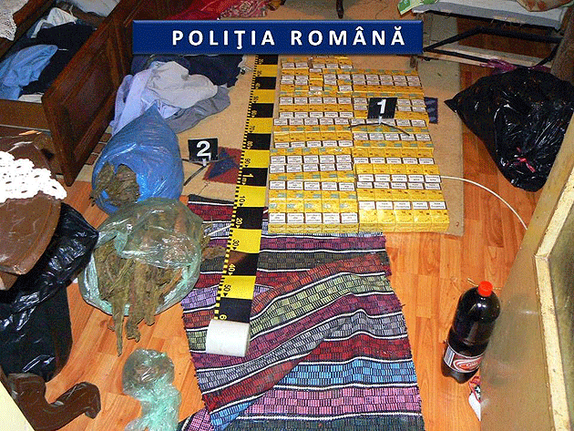 Contrabandiştii de ţigări din Tăşnad, luaţi pe sus cu “mascaţii”