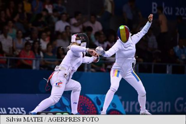 Jocurile Europene Baku 2015: Echipa feminină de spadă a României va lupta pentru aur