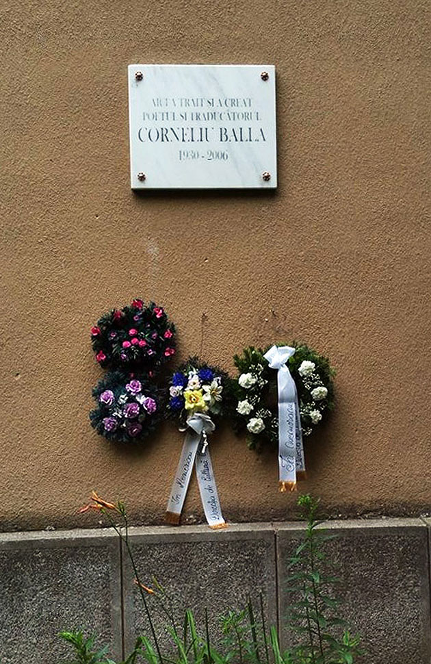 Comemorare Corneliu Balla  la Carei