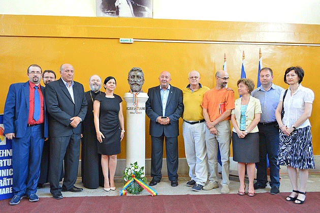 Dezvelire de bust la Colegiul Tehnic  I.C. Brătianu