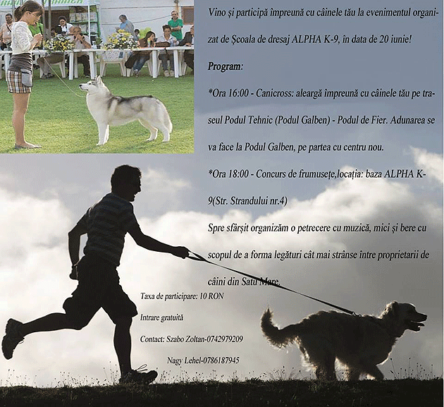 Cross canin la Satu Mare