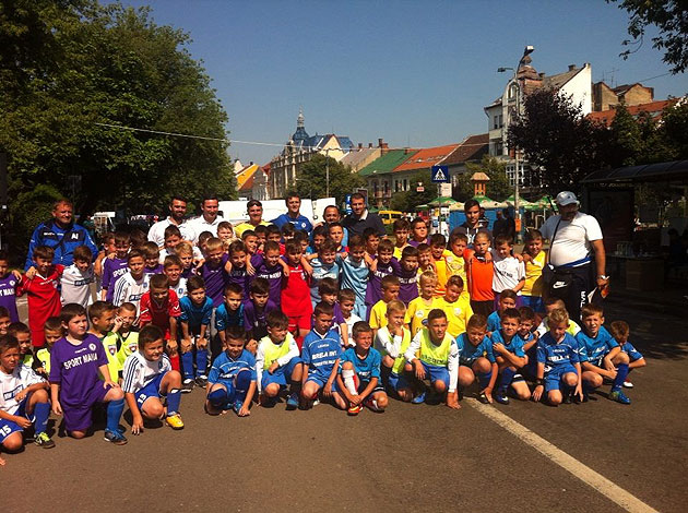 Sărbătoarea fotbalului la Zilele Județului!