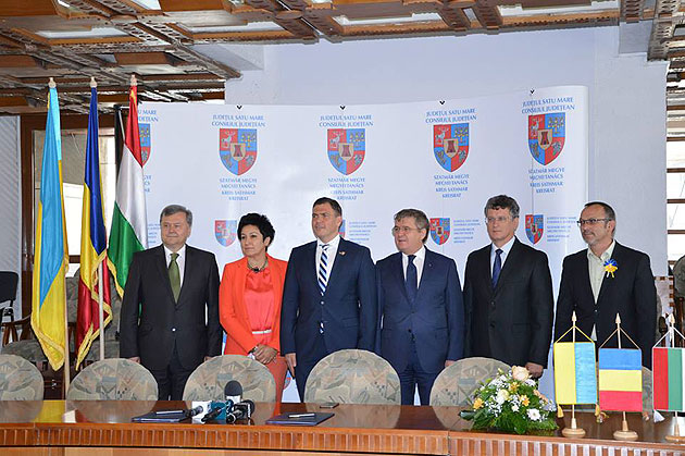 Satu Mare, înfrăţit cu judeţele vecine din Ungaria şi Ucraina
